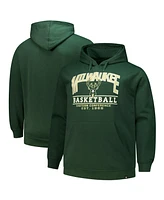 '47 Brand Men's Hunter Green Milwaukee Bucks Good Call Headline Pullover Hoodie