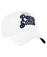 '47 Brand Women's White Penn State Nittany Lions Pensacola Clean Up Adjustable Hat