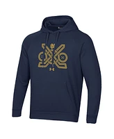 Under Armour Men's Navy Notre Dame Fighting Irish Ireland Hockey All Day Pullover Hoodie