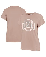 '47 Brand Women's Pink Ohio State Buckeyes Premier Frankie T-Shirt