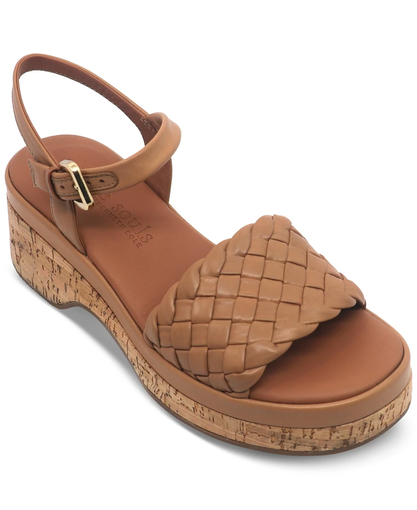 Gentle Souls Women's Dorris Wedge Sandals