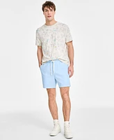 Sun + Stone Men's Regular-Fit Floral T-Shirt, Exclusively at Macy's