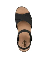 Cliffs by White Mountain Women's Tinna Wedge Sandals