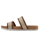 Cliffs by White Mountain Women's Tropical Slide Slip-On Sandals