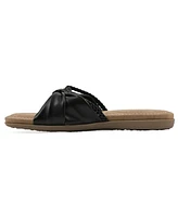 Cliffs by White Mountain Women's Fasha Slide Slip-On Sandals