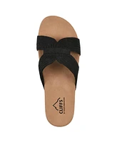 Cliffs by White Mountain Women's Tindra Slip-On Sandals