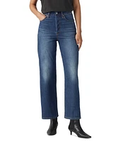 Levi's Women's Ribcage High Rise Straight Ankle Jeans