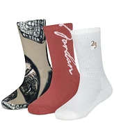 Jordan Big Boys Rings 3-Pk. Crew Socks