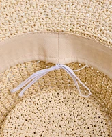 I.n.c. International Concepts Crochet Bucket Hat with Whipstitch Trim, Exclusively at Macy's