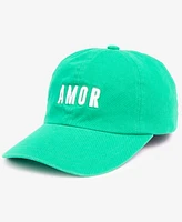On 34th Women's Embroidered Cotton Baseball Cap, Exclusively at Macy's