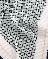 On 34th Pleated Geo-Dot Square Scarf, Exclusively at Macy's