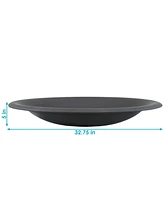 Outdoor Fire Pit Bowl Replacement Insert for Diy Ring or Existing Stand - Wood-Burning Fire Bowl for Outside