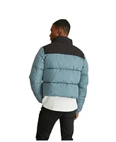 Hudson Jeans Men's Poly Twill Puffer Jacket With Logo