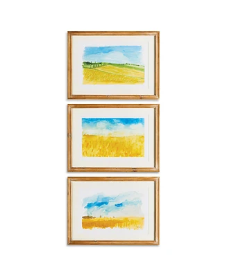 European Landscape Prints, Set of 3