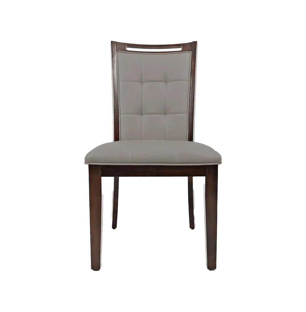 Jofran Manchester Contemporary Upholstered Dining Chair (Set of 2)