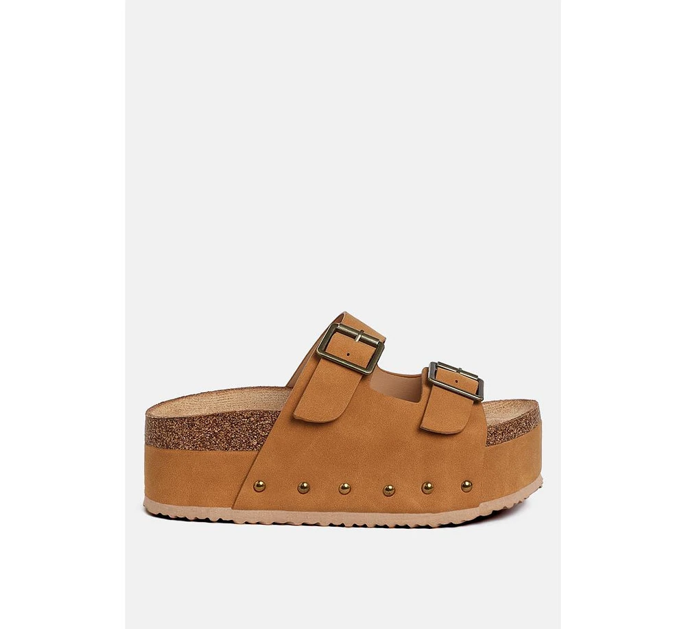 Impala Studded Faux Leather Slip Ons