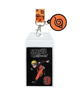 Naruto Shippuden The Nine 22-Inch Lanyard with Rubber Charm and Clear Id Sleeve