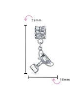 Bling Jewelry Sports Champion Trophy Dangle Charm Bead Sterling Silver for European Bracelet