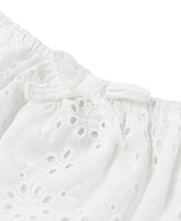 Levi's Big Girls Eyelet Short Sleeve Dress
