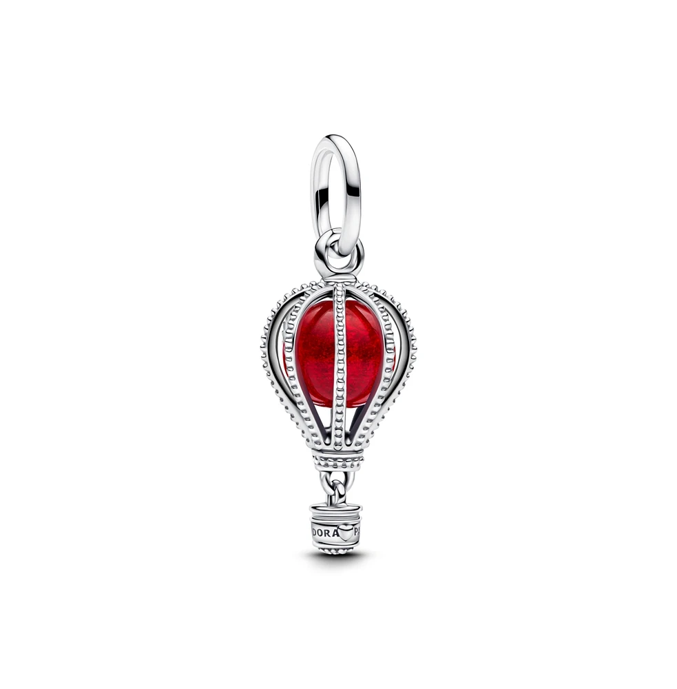 Pandora Hot Air Balloon Murano Glass Dangle Charms