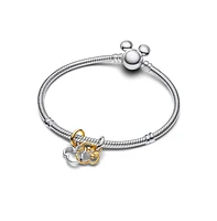 Pandora Disney Mickey and Minnie Mouse Dangle Charms