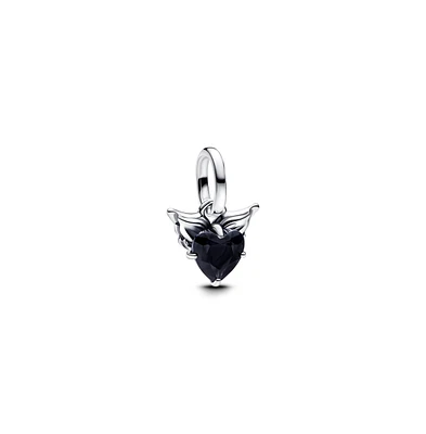 Pandora Sterling Silver Winged Heart Mini Dangle Charms