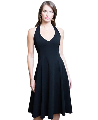 HotSquash London Women's Sleeveless A-Line Dress