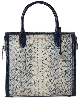 Brahmin Caroline Cirrus Small Leather Satchel