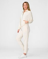 Cable & Gauge Women's Soft Touch Jacket and Jogger Matching Set