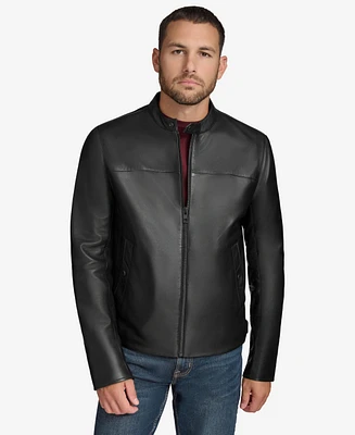 Men's Macalister Leather Racer Jacket