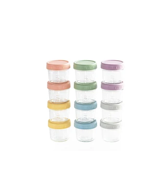 Sperric 12 Pack Glass Baby Food Storage Jars with Lids