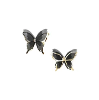 Mesh Papillon Stud Earrings