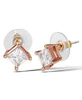 Jessica Simpson Square-Cut Crystal Stud Earrings Set