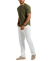 Men's Straight Six Sleek White Jeans