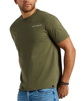 Men's Toftlund Relaxed Fit Short Sleeve Crewneck Bull Skull Graphic T-Shirt