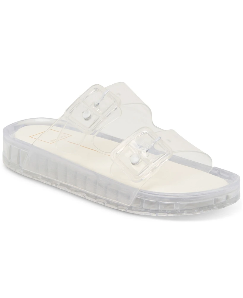 Dolce Vita Women's Julio Jelly Sporty Double-Band Footbed Sandals