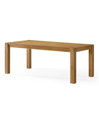 Maven Lane Cleo Contemporary Wooden Dining Table in Refined Natural Finish