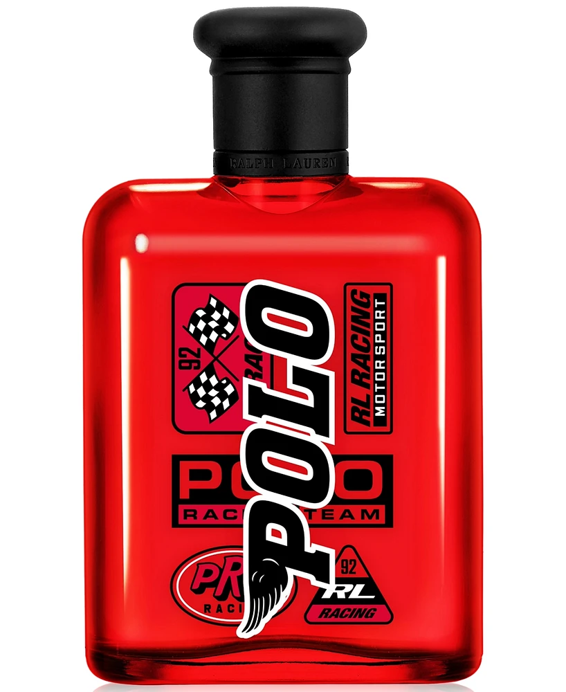 Ralph Lauren Men's Polo Red Eau de Toilette Racing Edition, 4.2 oz.