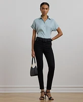 Lauren Ralph Dolman-Sleeve Linen Shirt, Regular & Petite