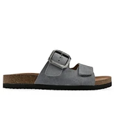 White Mountain Women's Hayloft Round Toe Flat Sandals