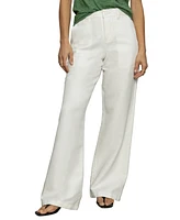 Sanctuary Women's Linen-Cotton Utility-Pocket Pants