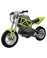 Razor RSF650 Teenage 12 Inch Rechargeable 12 Volt Battery Motorcycle Bike, Green