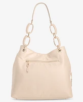 I.n.c. International Concepts Trippii Champagne Pearlized Medium Tote, Exclusively at Macy's