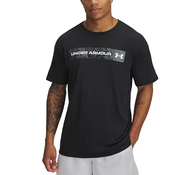 Under Armour Men's Camo Panel Logo Graphic T-Shirt