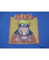 Naruto Boys Eating Ramen Royal Blue Sweatshirt-xl