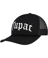 Lids Men's Black Tupac Shakur Trucker Adjustable Hat