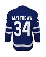 Outerstuff Toddler Auston Matthews Black Toronto Maple Leafs Replica Player Jersey