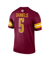 Nike Men's Jayden Daniels Burgundy Washington Commanders Team Legend Player Performance Top
