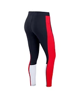 Wear by Erin Andrews Women's Navy/Red Houston Texans Color-Block Leggings