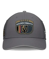 Fanatics Men's Gray Vegas Golden Knights Home Ice Flex Hat